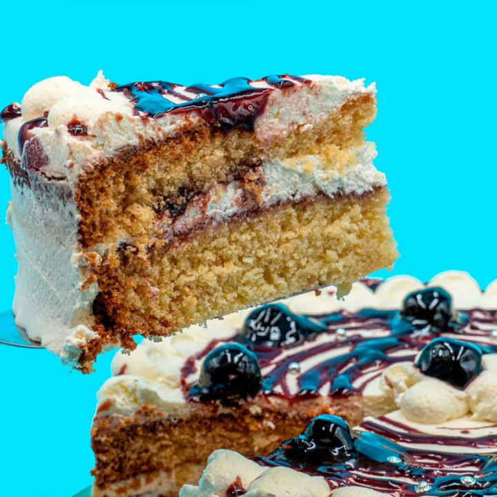 Tarta de Chocolate Blanco con Amarena